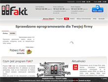 Tablet Screenshot of fakt.com.pl